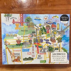 GALISON “San Francisco” - 1,000 Pieces Puzzle